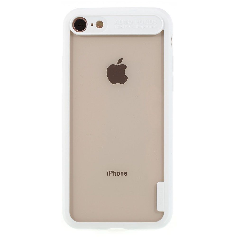 marque generique - Coque en TPU hybride clear frame blanc pour Apple iPhone 7,iPhone 8 - Autres accessoires smartphone