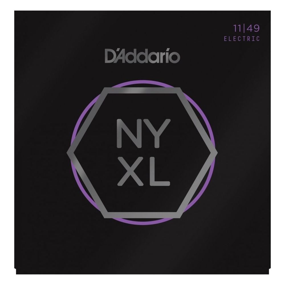 D'Addario - D'Addario NYXL1149 - Médium 11-49 - Jeu de cordes guitare électrique - Accessoires instruments à cordes