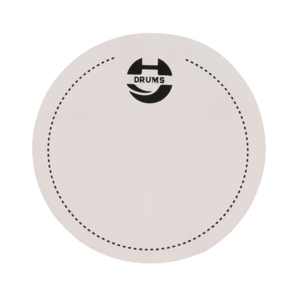marque generique - bass drum patch patch protecteur pour parties d'instruments à percussion blanc animal - Accessoires percussions