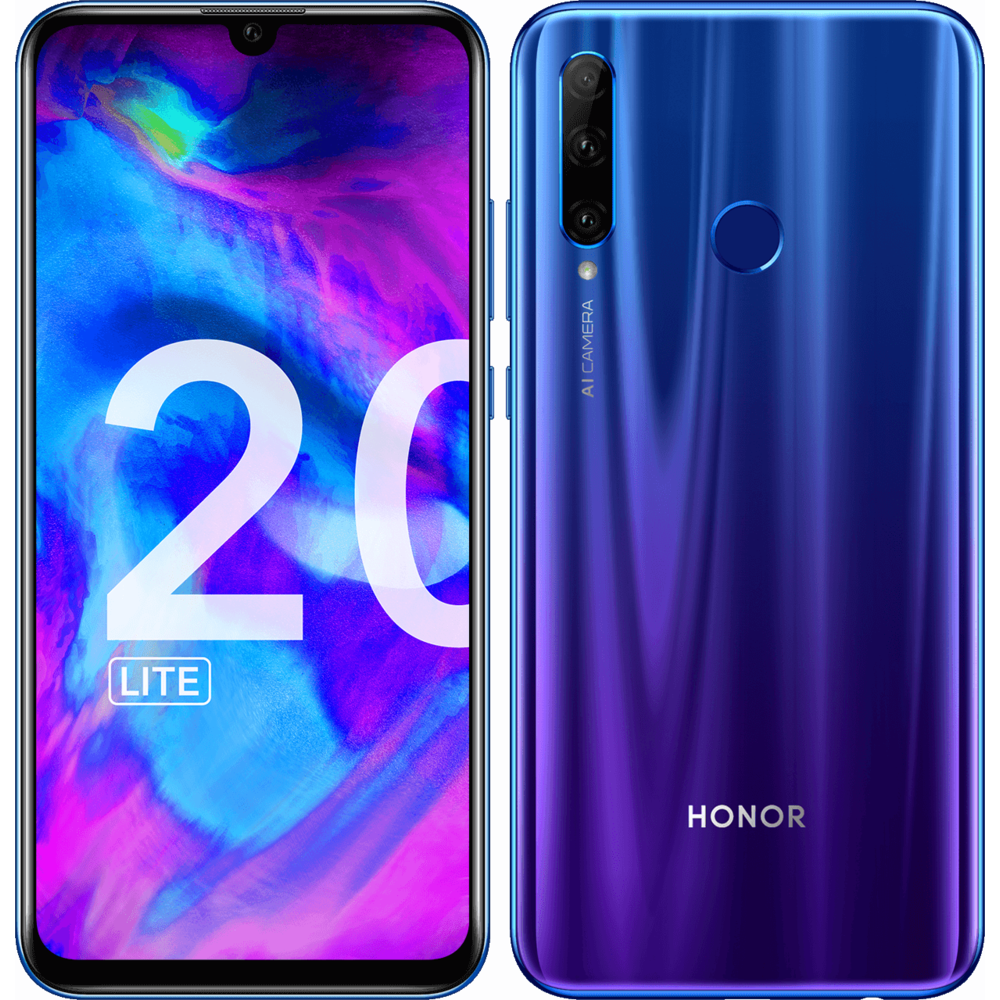 Honor - 20 Lite - 128 Go - Bleu - Smartphone Android