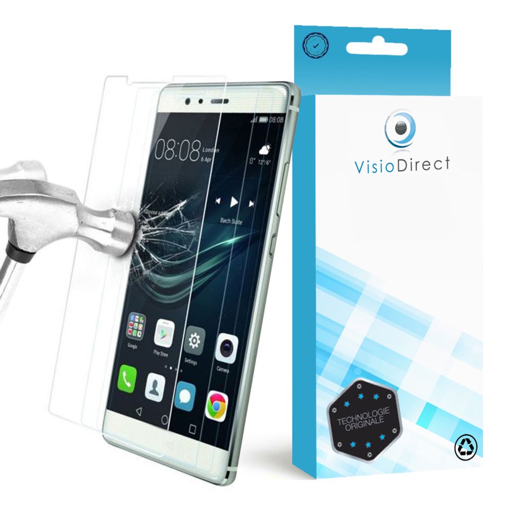 Visiodirect - 2 Film verre trempé pour téléphone Wiko View XL 5.9"" protecteur vitre de protection -Visiodirect- - Autres accessoires smartphone