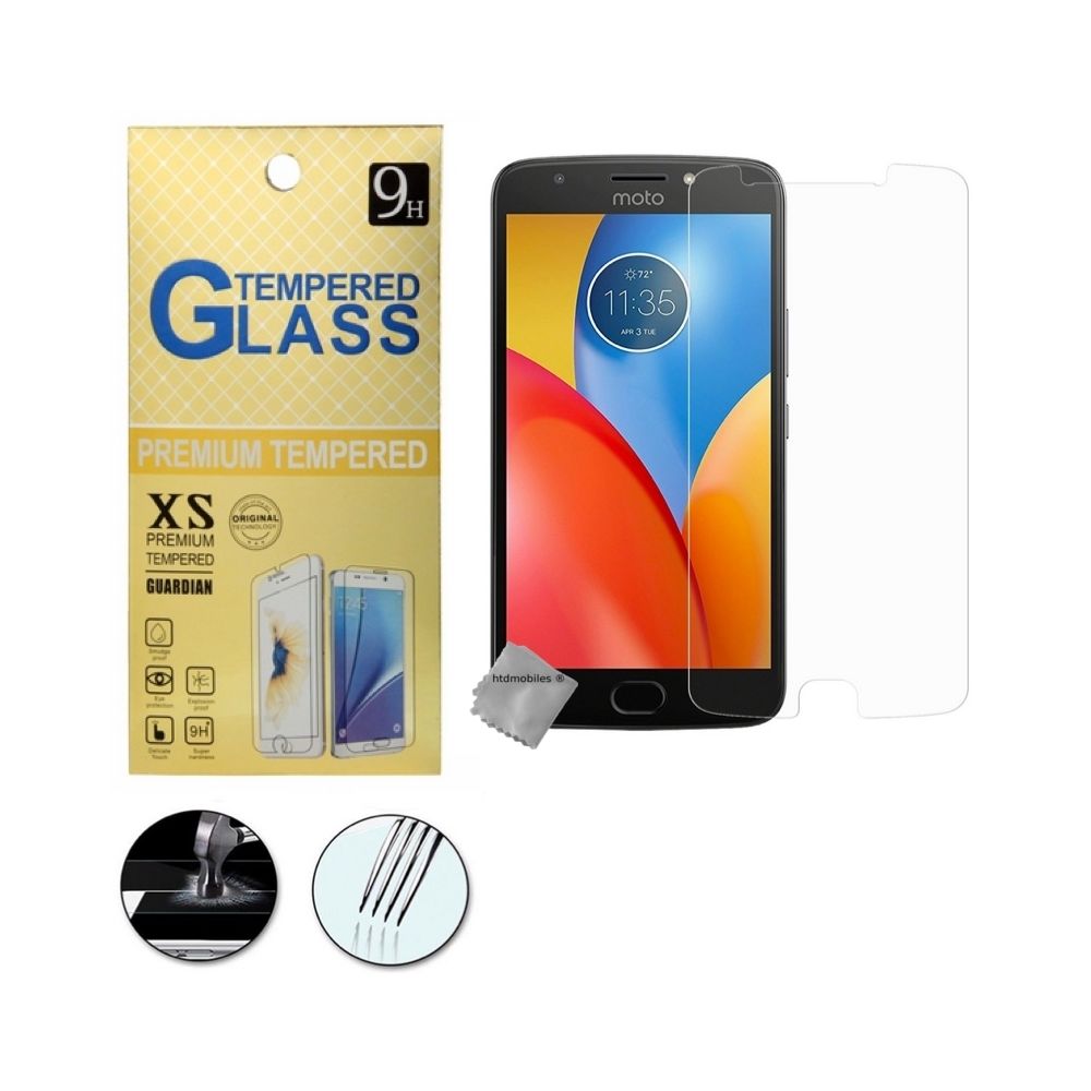 Htdmobiles - Film de protection verre trempe transparent pour Motorola Moto E4 Plus - Protection écran smartphone