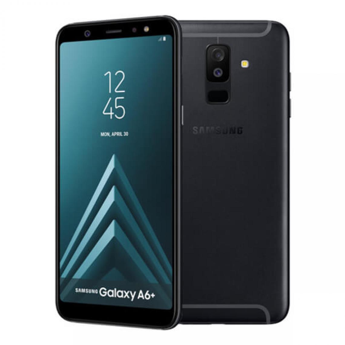 Samsung - Samsung Galaxy A6 Plus (2018) 3Go/32Go Noir Double SIM - Smartphone Android
