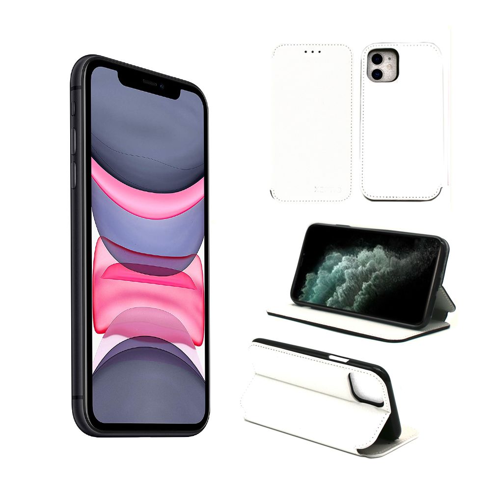 Xeptio - Housse Apple iPhone 11 6,1 pouces blanche - Etui Coque iPhone 11 6.1 pouces Protection - Protection écran smartphone