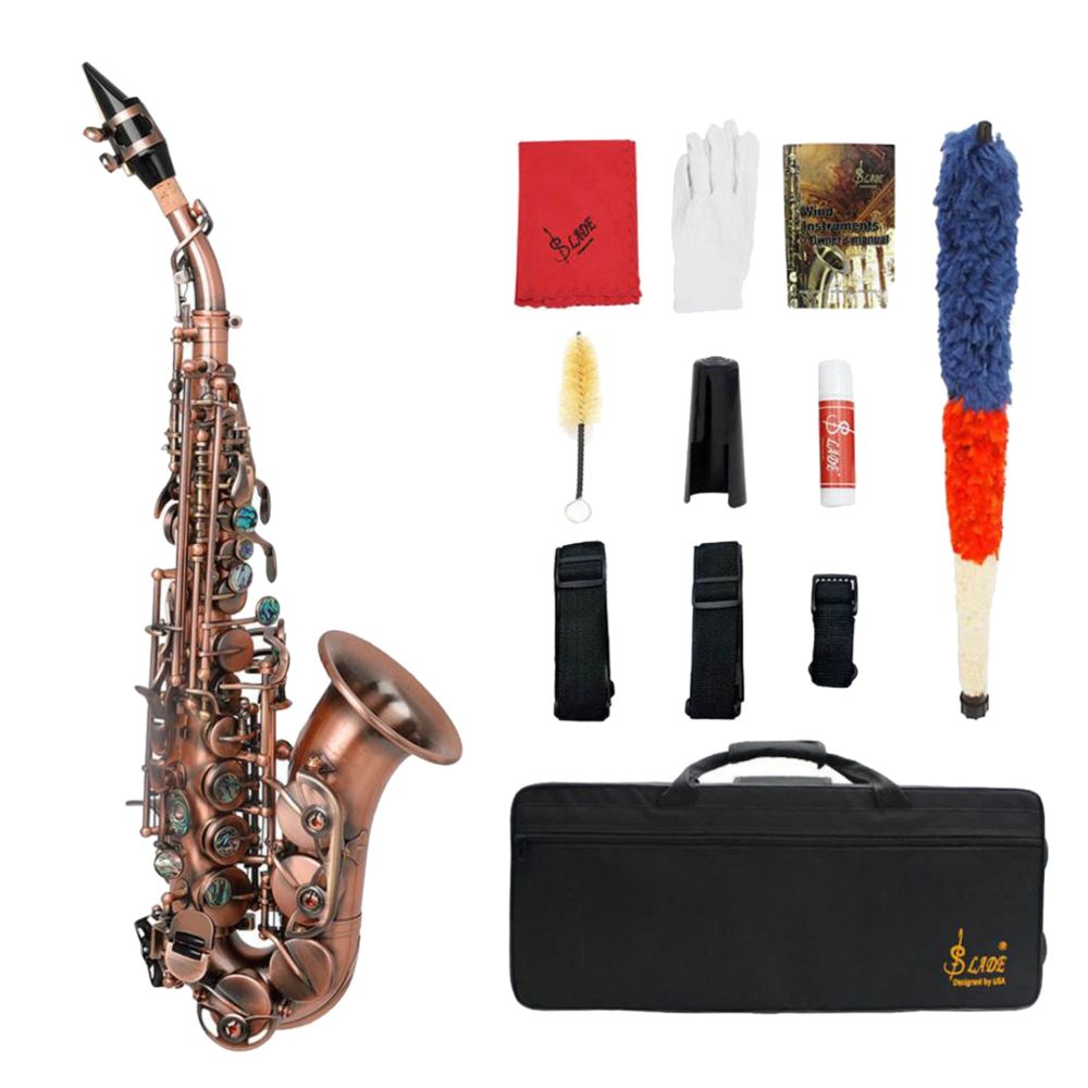 marque generique - Saxophone soprano LADE S97 laiton Saxophone Alto - Saxophones