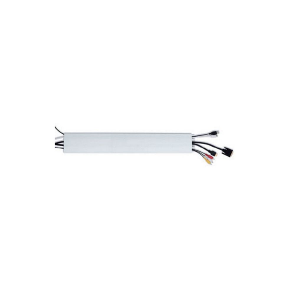 Erard - erard - goulotte passe-câbles 65cm blanc - 007849 - Support mural