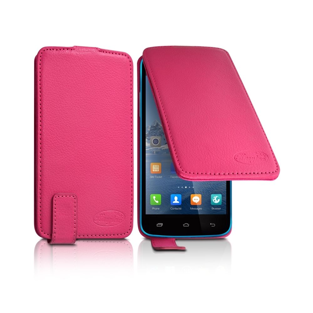 Karylax - Housse Etui Clapet Couleur rose fushia Universel S pour Orange Doro 30 - Autres accessoires smartphone