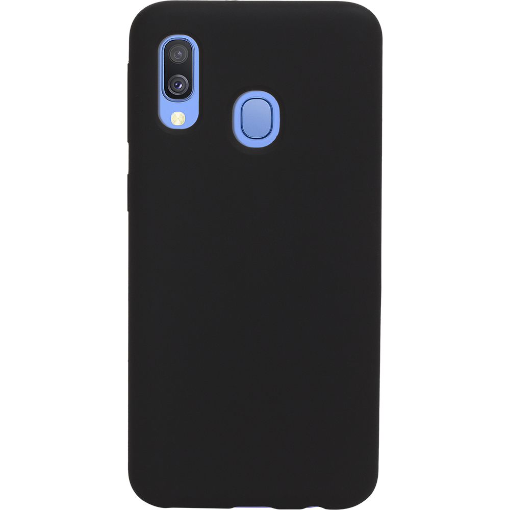 Bigben Connected - Coque de protection pour Samsung Galaxy A40 - COVSOFTA40 - Noir - Coque, étui smartphone