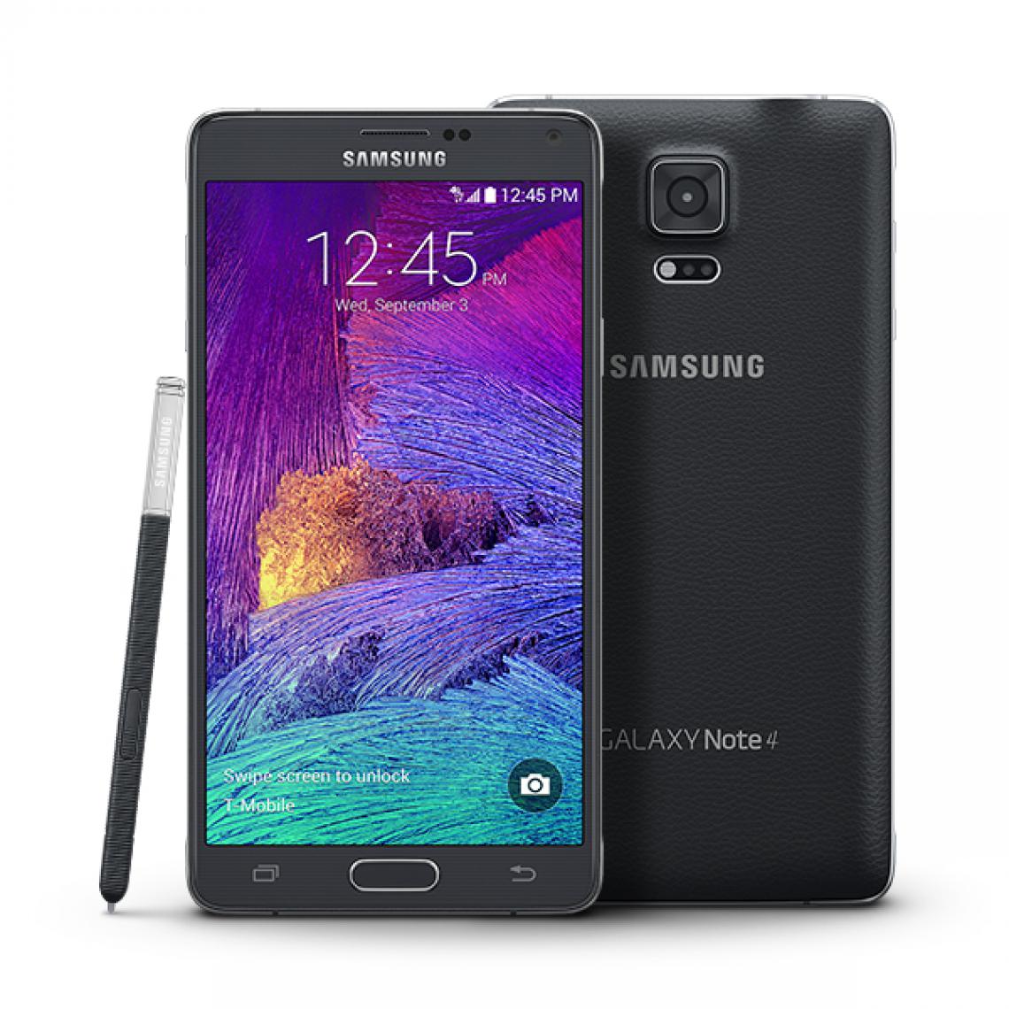 Samsung - Galaxy Note 4 SM-N910F SIM unique 4G 32Go Noir - Smartphone Android