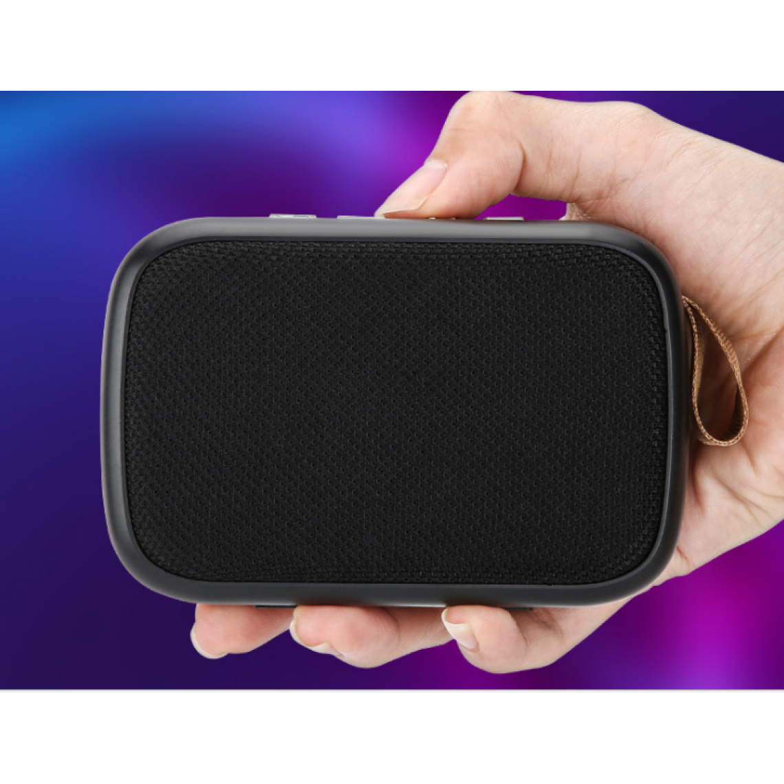 Universal - Haut-parleur Bluetooth multifonctionnel subwoofer portable sans fil musique stéréo surround haut-parleur extérieur support carte TF clé USB FM | haut-parleur portable (noir) - Hauts-parleurs