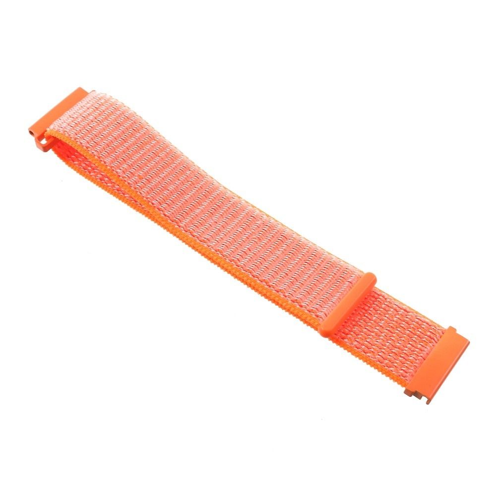 marque generique - Bracelet en nylon fermeture velcro orange pour votre Samsung Galaxy Watch 46mm/Huami Amazfit Watch - Autres accessoires smartphone
