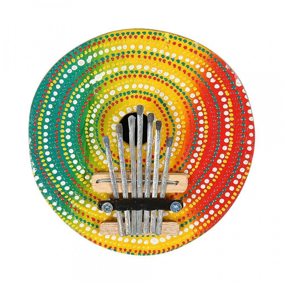 Justgreenbox - Piano à pouce coloré à 7 touches Kalimba Mbira Finger - 1005001495995117 - Accessoires claviers