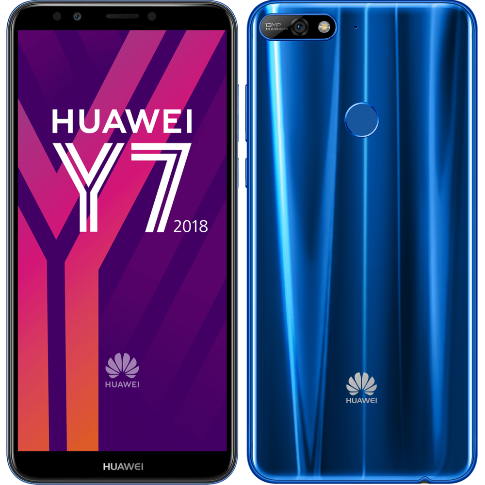 Huawei - Y7 2018 - Bleu - Smartphone Android