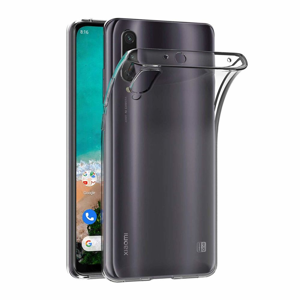 Phonillico - Coque Gel TPU Transparent pour Xiaomi MI A3 - Protection Silicone Souple Ultra Mince [Phonillico®] - Coque, étui smartphone