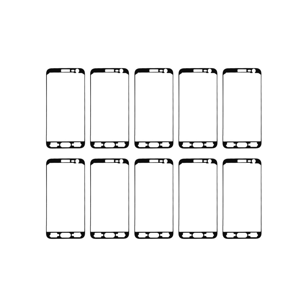 Wewoo - Pour boîtier avant Samsung Galaxy J3 2017 / J320 l'adhésif 10 PCS pièce détachée - Autres accessoires smartphone