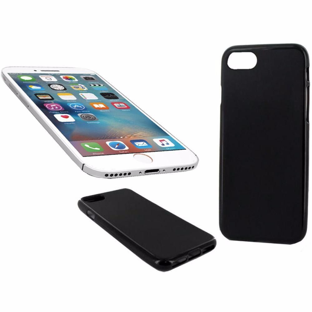 Inexstart - Coque Housse Silicone Noir Souple pour Apple iPhone 7 - Autres accessoires smartphone