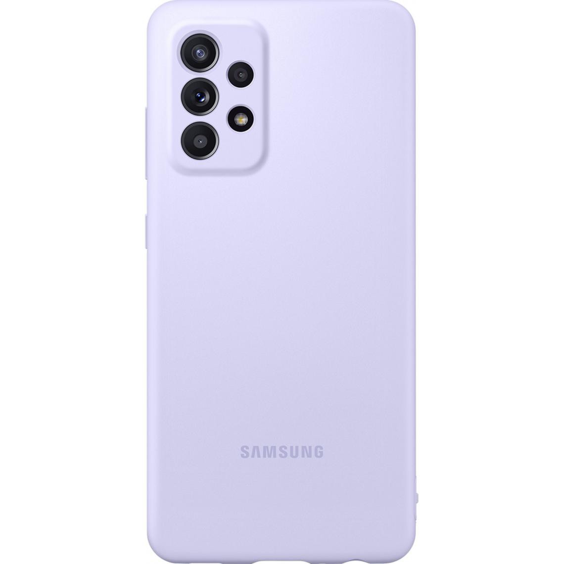 Samsung - Coque Silicone pour Galaxy A52 4G/5G - Violet - Coque, étui smartphone