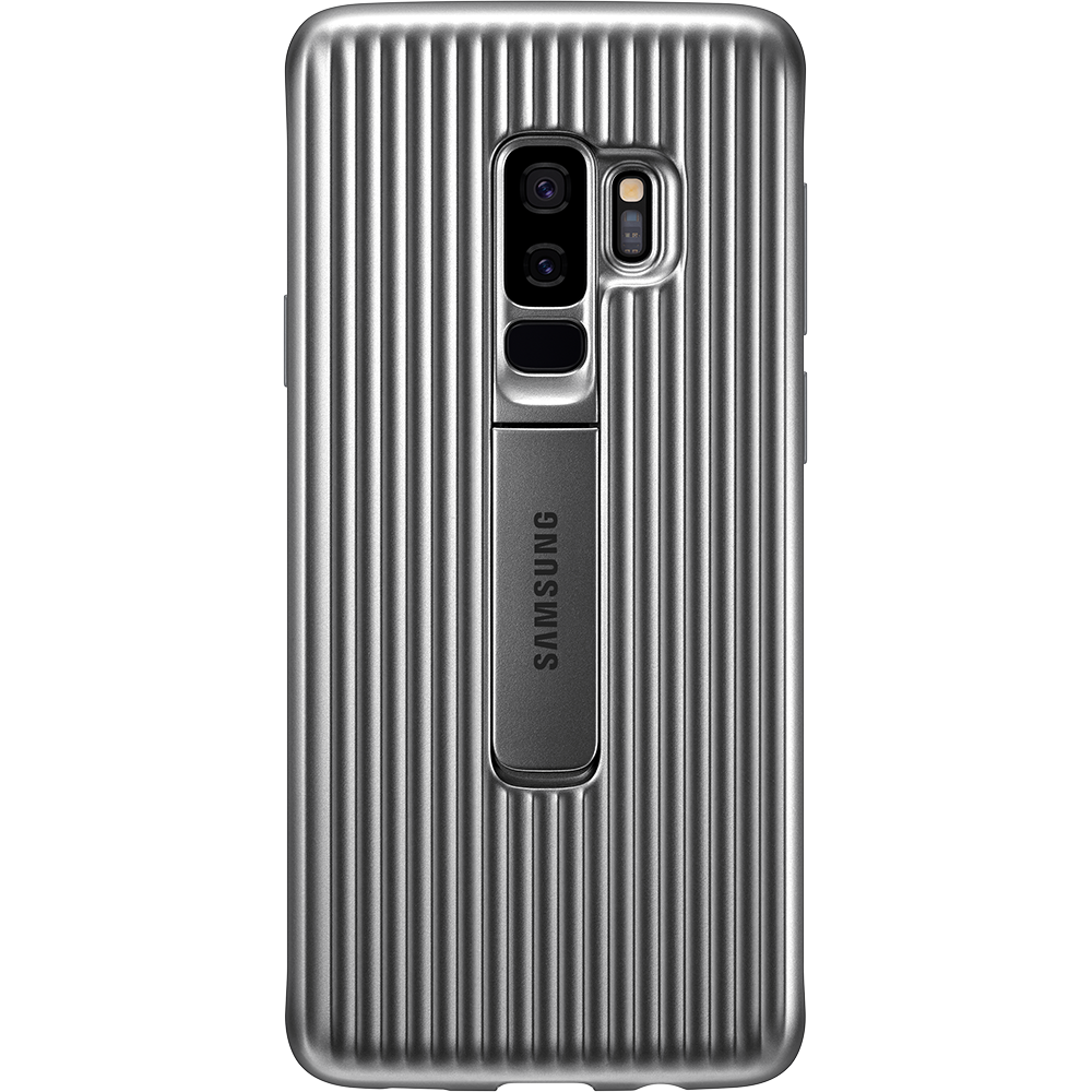 Samsung - Protective Cover Galaxy S9 Plus - Argent - Coque, étui smartphone