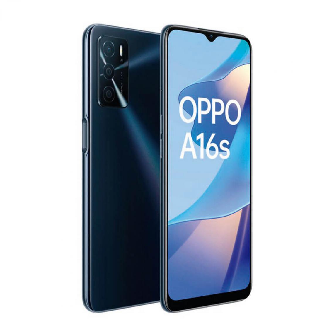 Oppo - Oppo A16s 4GB/64GB Noir (Crystal Black) Dual SIM CPH2271 - Smartphone Android