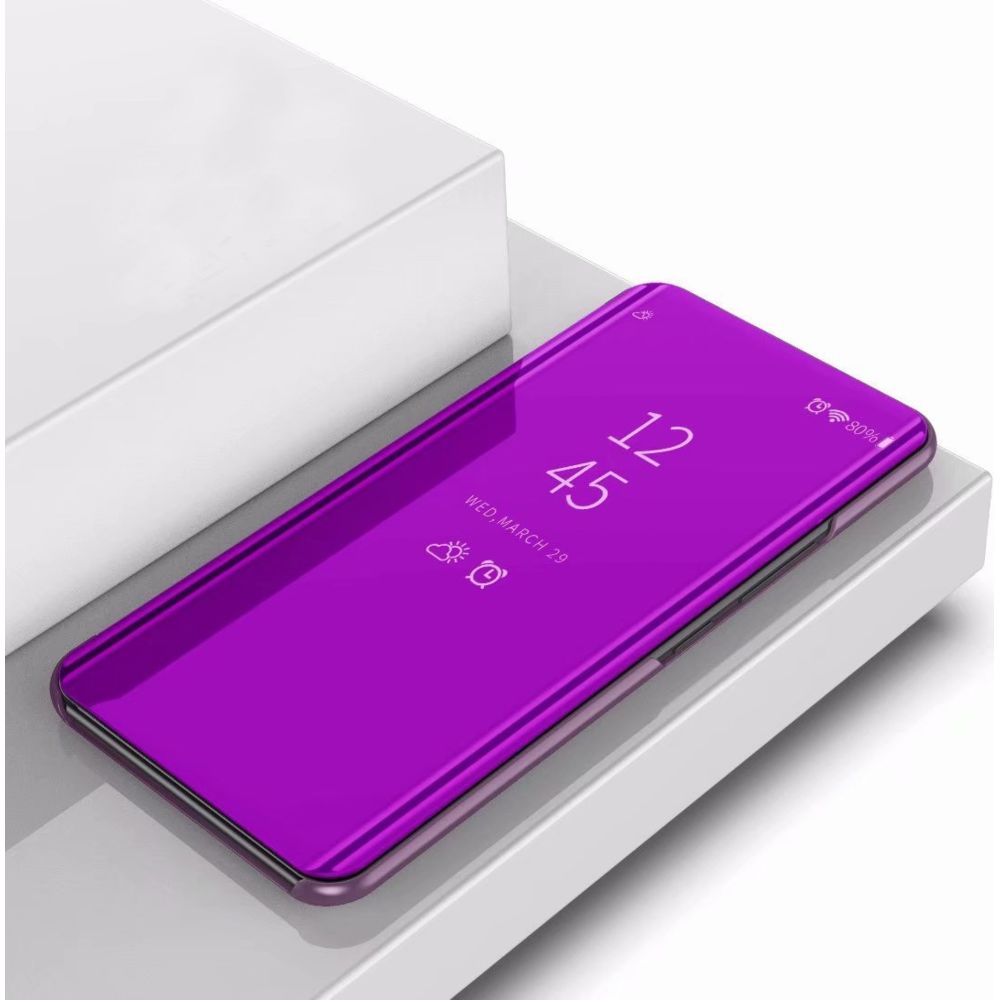 Wewoo - Housse Étui Coque en cuir PU avec support pour Galaxy Note 10 violet - Coque, étui smartphone