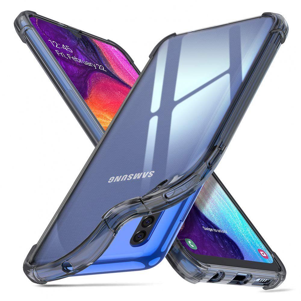 Evetane - Coque Samsung Galaxy A50 Anti-Chocs avec Bords Renforcés en silicone Transparente - Coque, étui smartphone