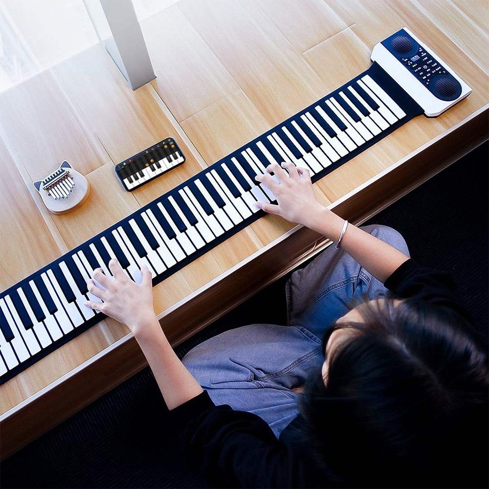 Wewoo - Piano électronique Vvave à 61 touches à rouleau noir - Accessoires claviers