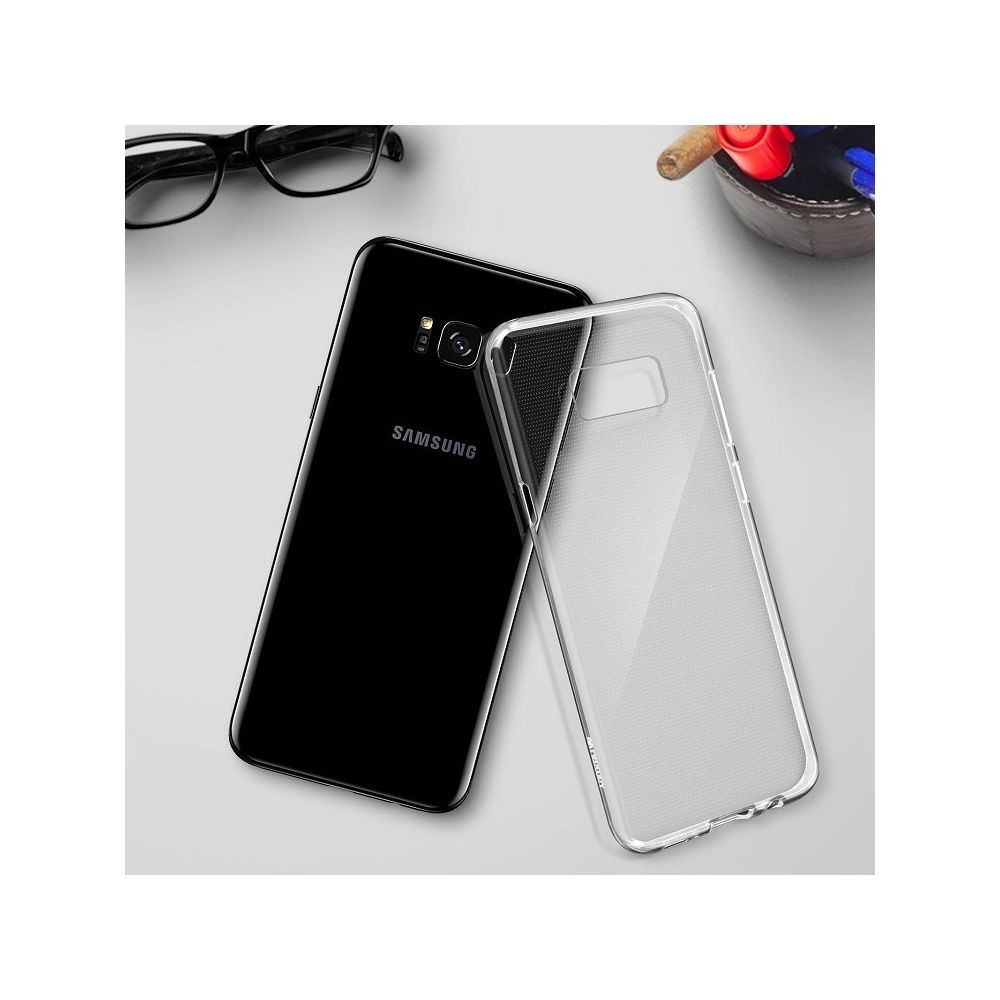 marque generique - Transparent Gel Souple TPU Silicone Coque Pour Samsung Galaxy S8 Plus - Coque, étui smartphone