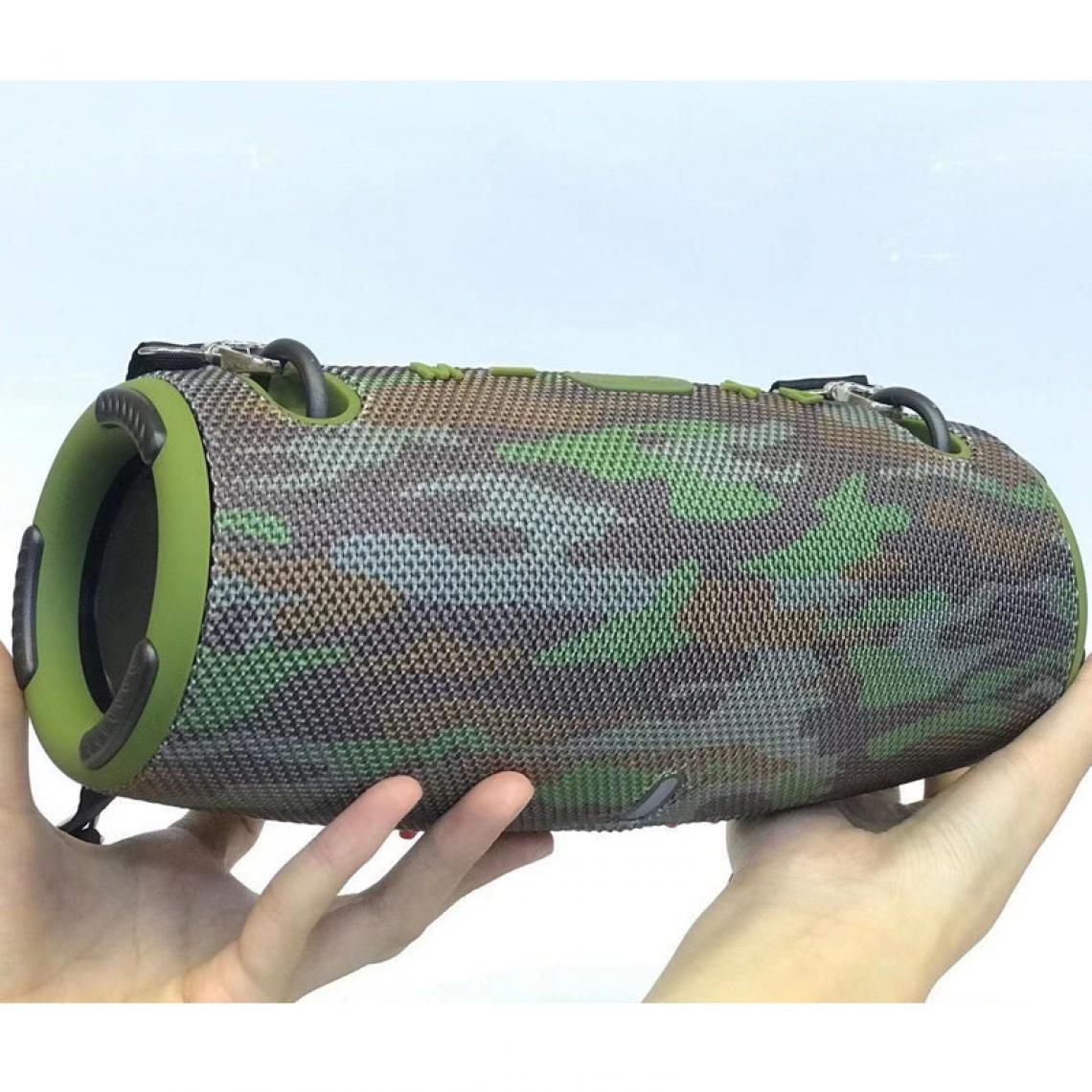 Universal - Haut-parleur Bluetooth haute puissance 40W Subwoofer TWS Wireless Portable Outdoor Waterproof Music Player Column | Haut-parleur Portable (Camouflage) - Hauts-parleurs