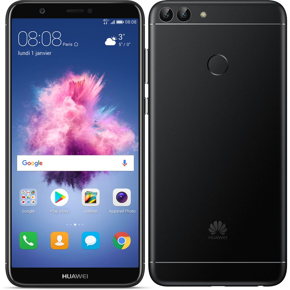 Huawei - P Smart - Noir - Smartphone Android