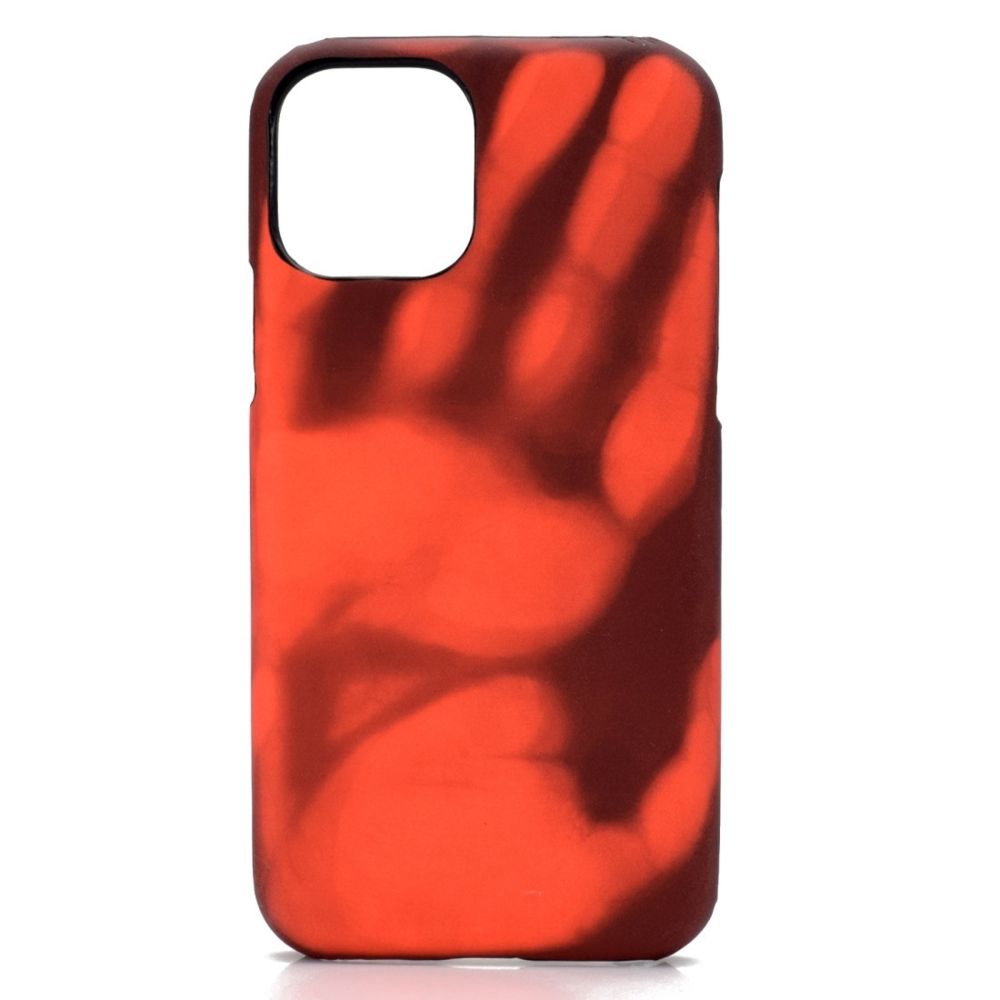 Wewoo - Coque Rigide Coller la peau + PC capteur de décoloration thermique étui de protection arrière pour iPhone 11 Pro Noir devient rouge - Coque, étui smartphone