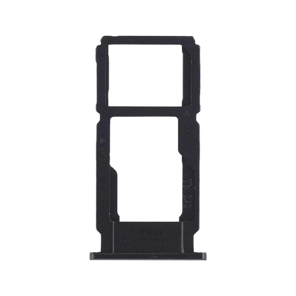 Wewoo - Plateau pour carte SIM + pour SIM / pour Micro SD pour OPPO R11 Plus (Noir) - Autres accessoires smartphone