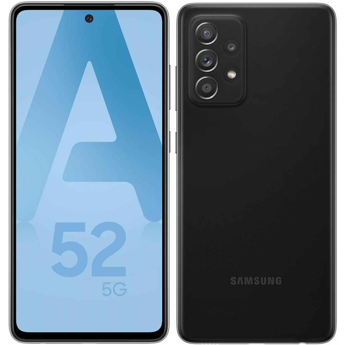 Samsung - Galaxy A52 5G - 128 Go - Noir - Smartphone Android