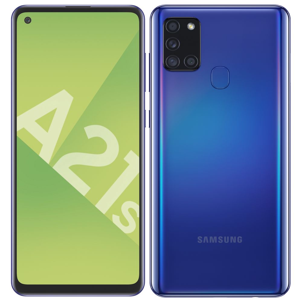 Samsung - A21s - 32 Go - Bleu prismatique - Smartphone Android