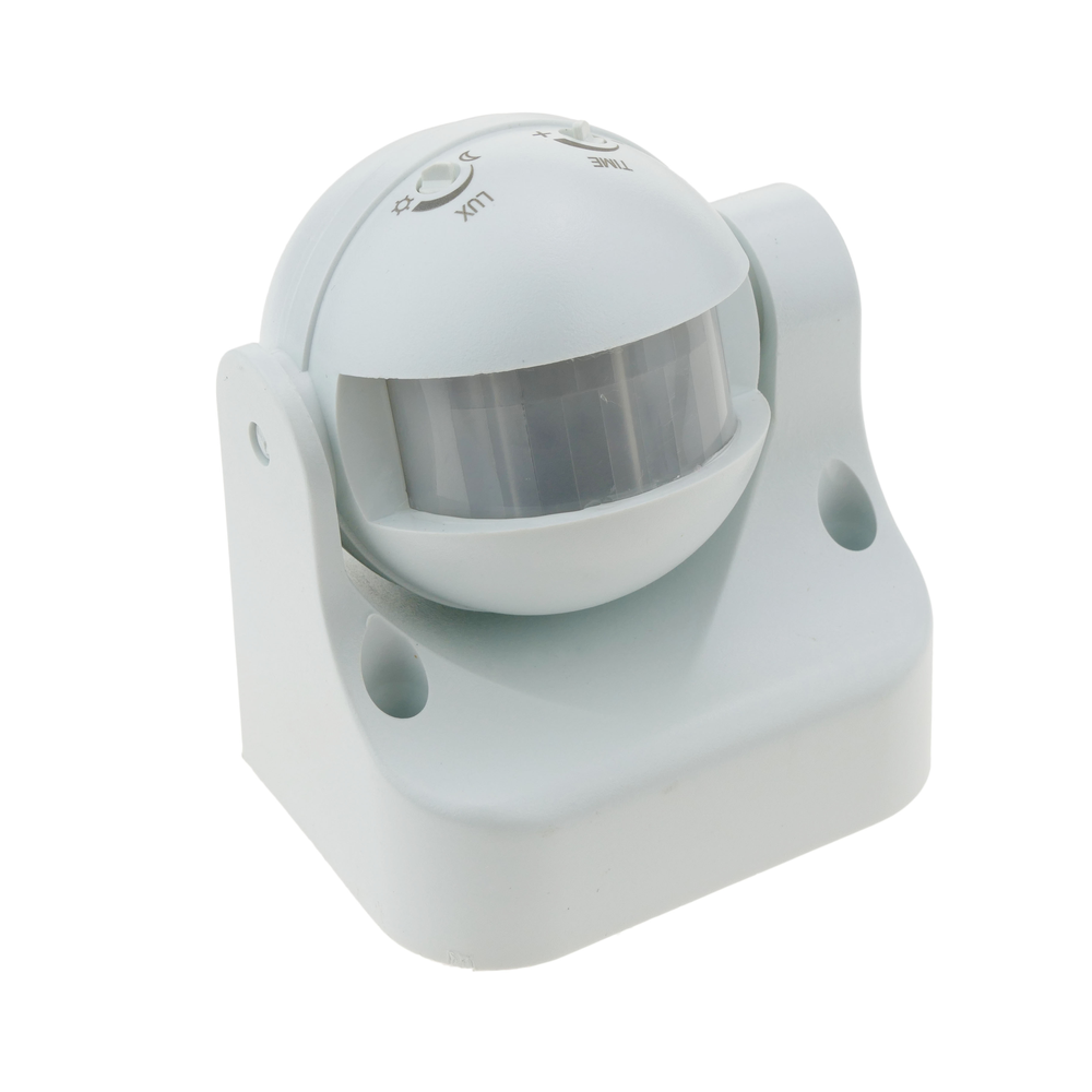 Bematik - Détecteur de mouvement à infrarouge avec tête pivotante - Effets à LED