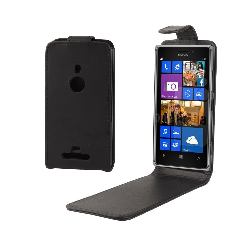 Wewoo - Housse Étui noir pour Nokia Lumia 925 en cuir souple - Coque, étui smartphone