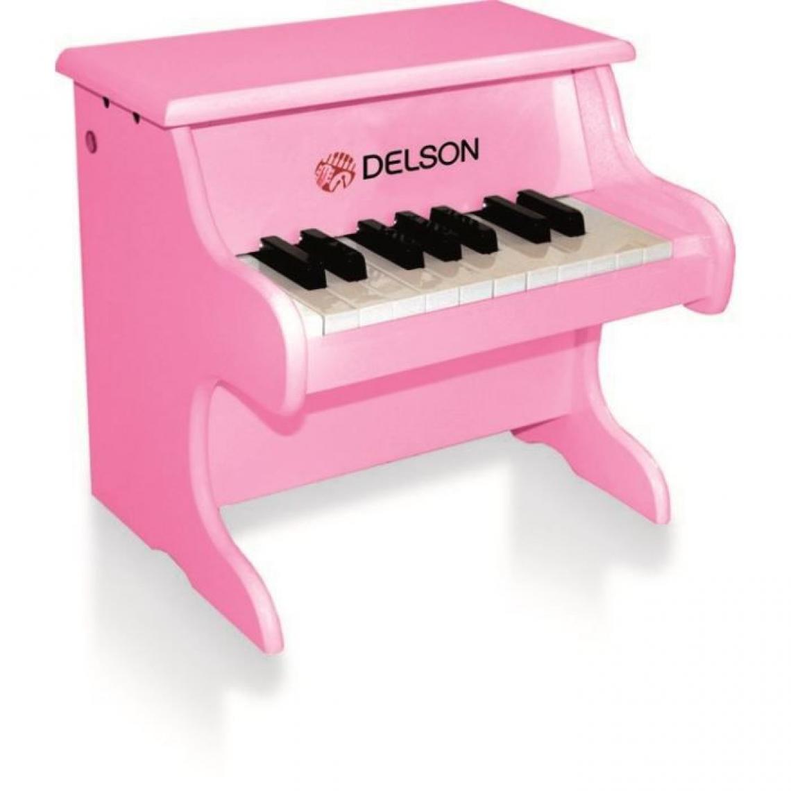 Shot - DELSON Piano bebe rose 18 touches - Accessoires claviers