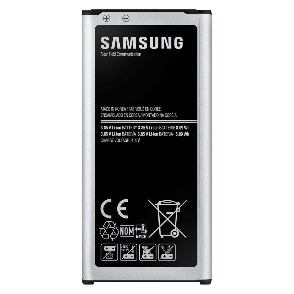 Caseink - Batterie d Origine Samsung EB-BG800BBE Pour Galaxy S5 Mini (2100 mAh) - Coque, étui smartphone