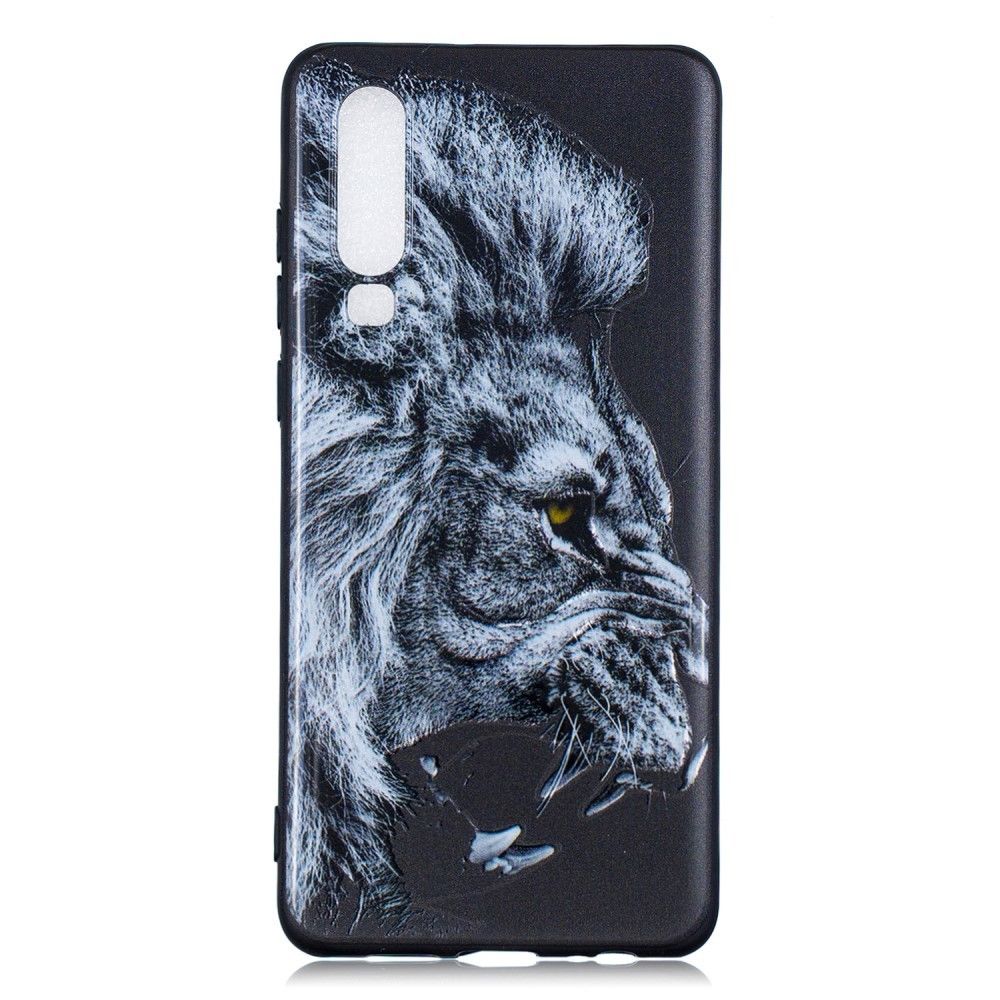 marque generique - Coque en TPU impression de motifs lion pour votre Huawei P30 - Autres accessoires smartphone