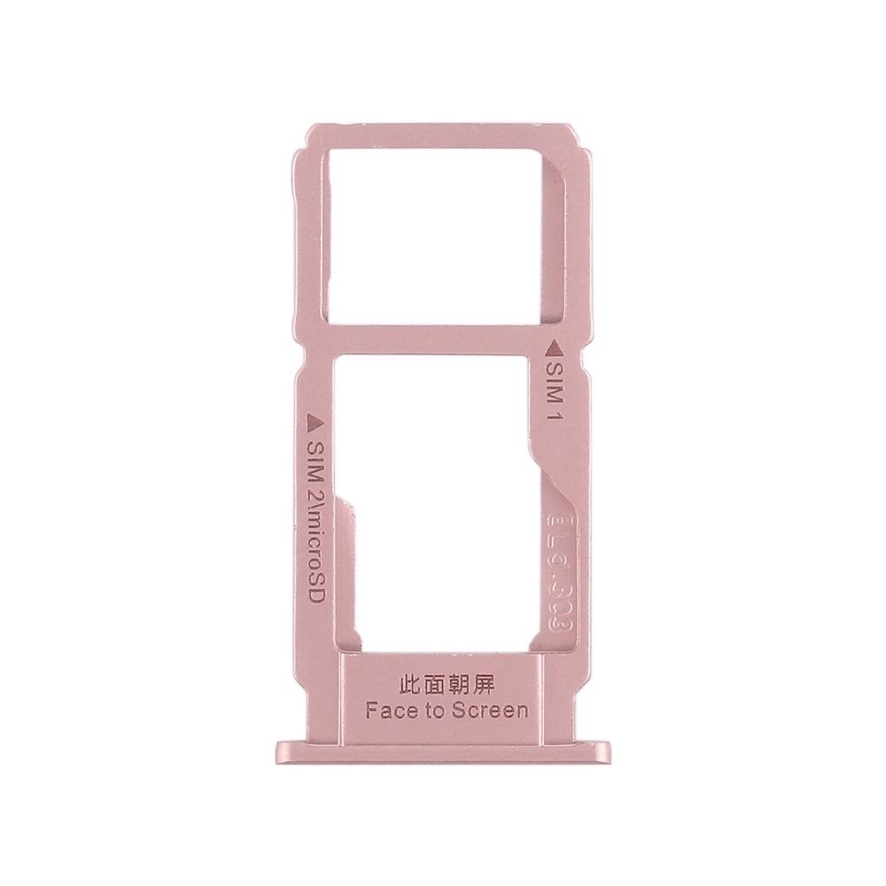 Wewoo - Plateau pour carte SIM + pour SIM / pour Micro SD pour OPPO R11 Plus (Or rose) - Autres accessoires smartphone