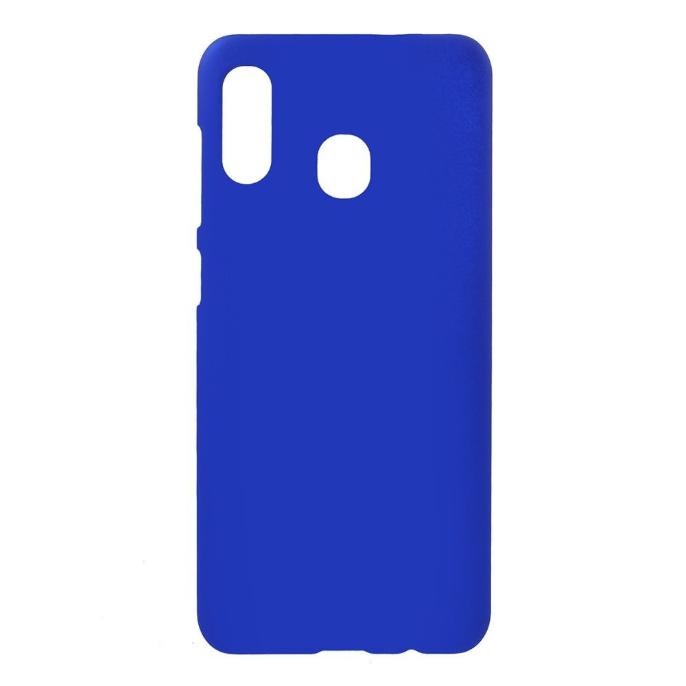 marque generique - Coque en TPU rude bleu foncé pour votre Samsung Galaxy A30 - Coque, étui smartphone