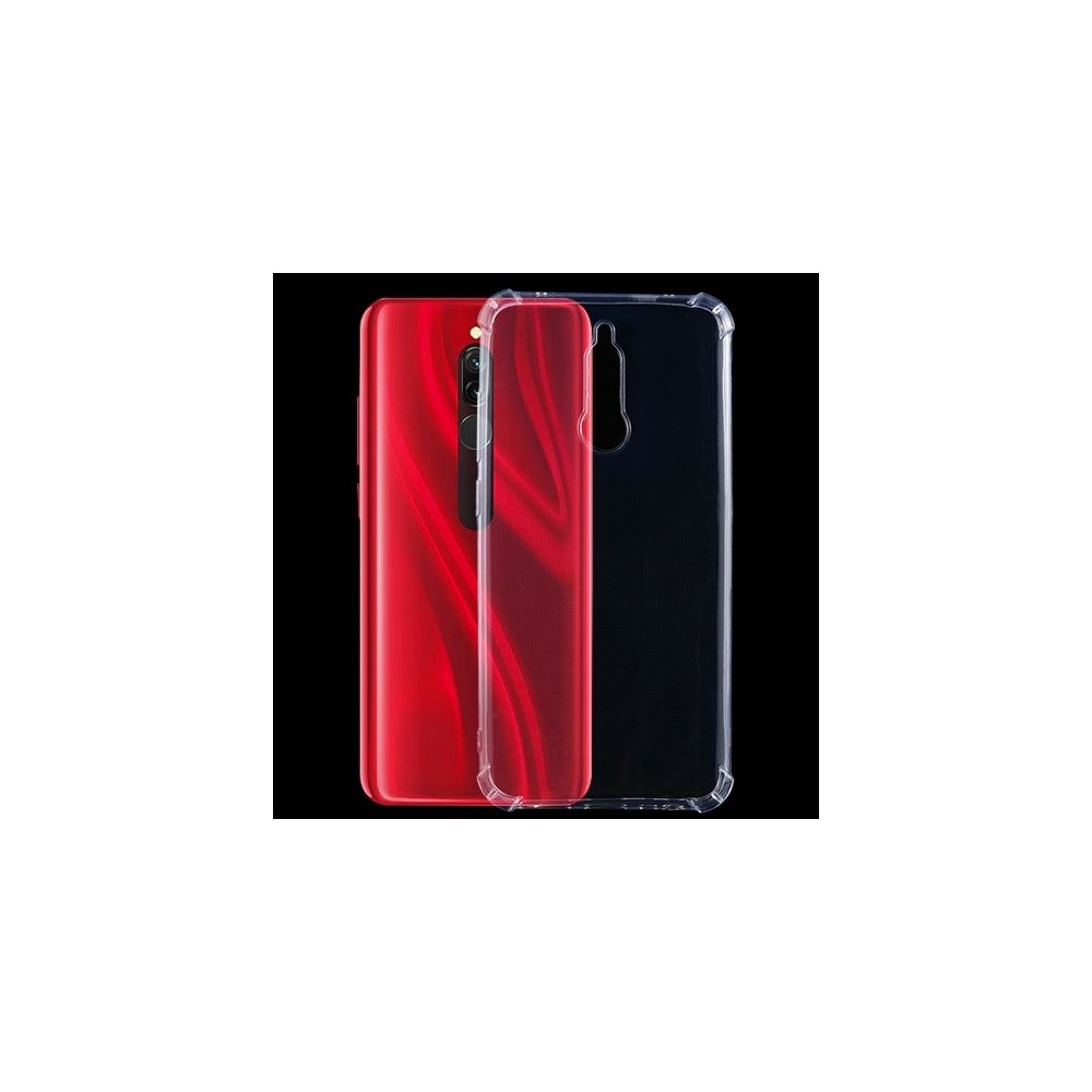 Wewoo - Coque Souple Pour Xiaomi Redmi 8A Housse TPU transparente ultra-mince à quatre angles antichoc - Coque, étui smartphone