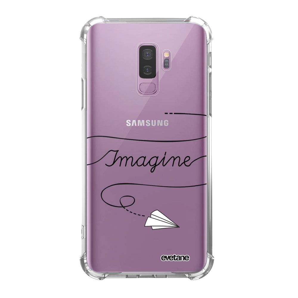 Evetane - Coque Samsung Galaxy S9 Plus anti-choc souple avec angles renforcés transparente Imagine Evetane - Coque, étui smartphone