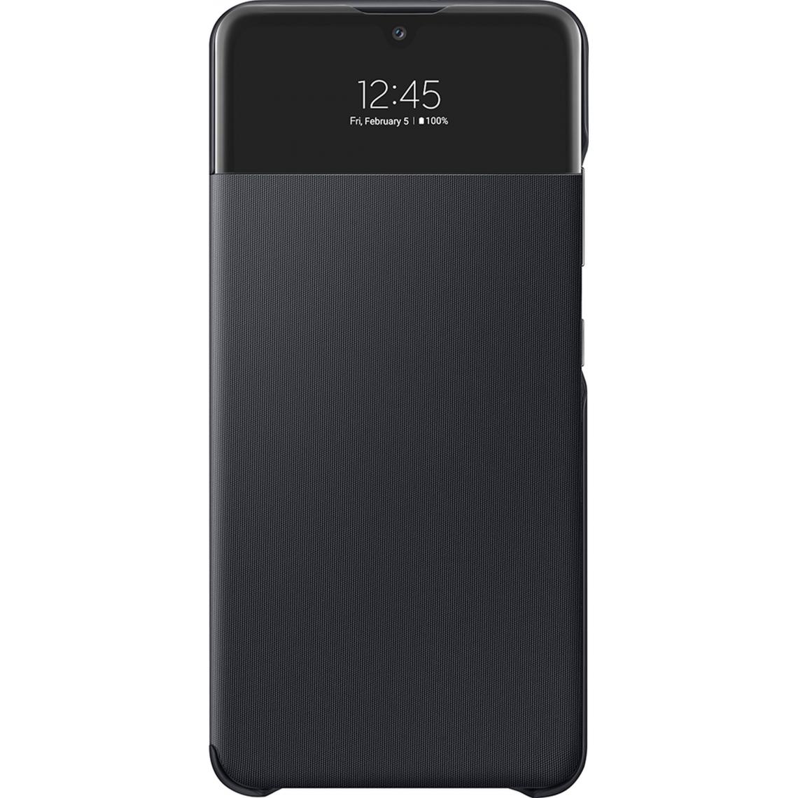 Samsung - Etui Smart S View pour Galaxy A32 4G Noir - Coque, étui smartphone