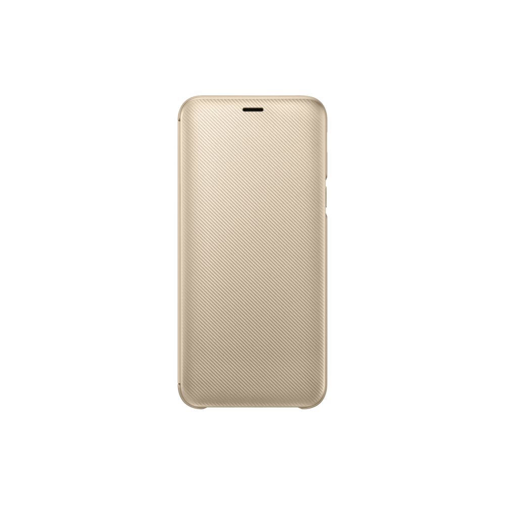 Samsung - Flip Wallet Galaxy J6 - Or - Coque, étui smartphone