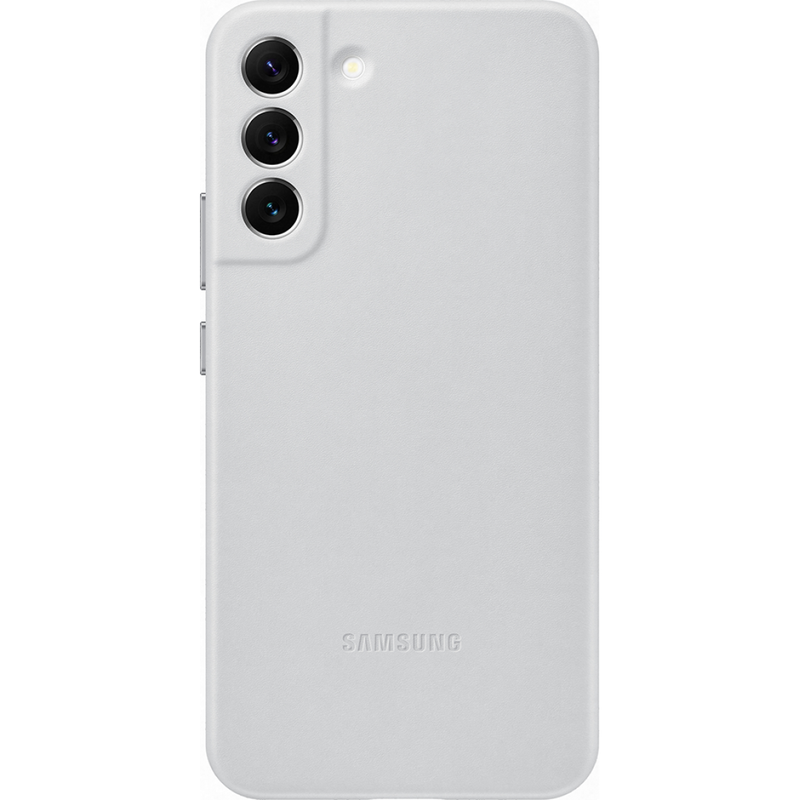 Samsung - Coque Samsung G S22+ 5G en Cuir Gris clair Samsung - Coque, étui smartphone