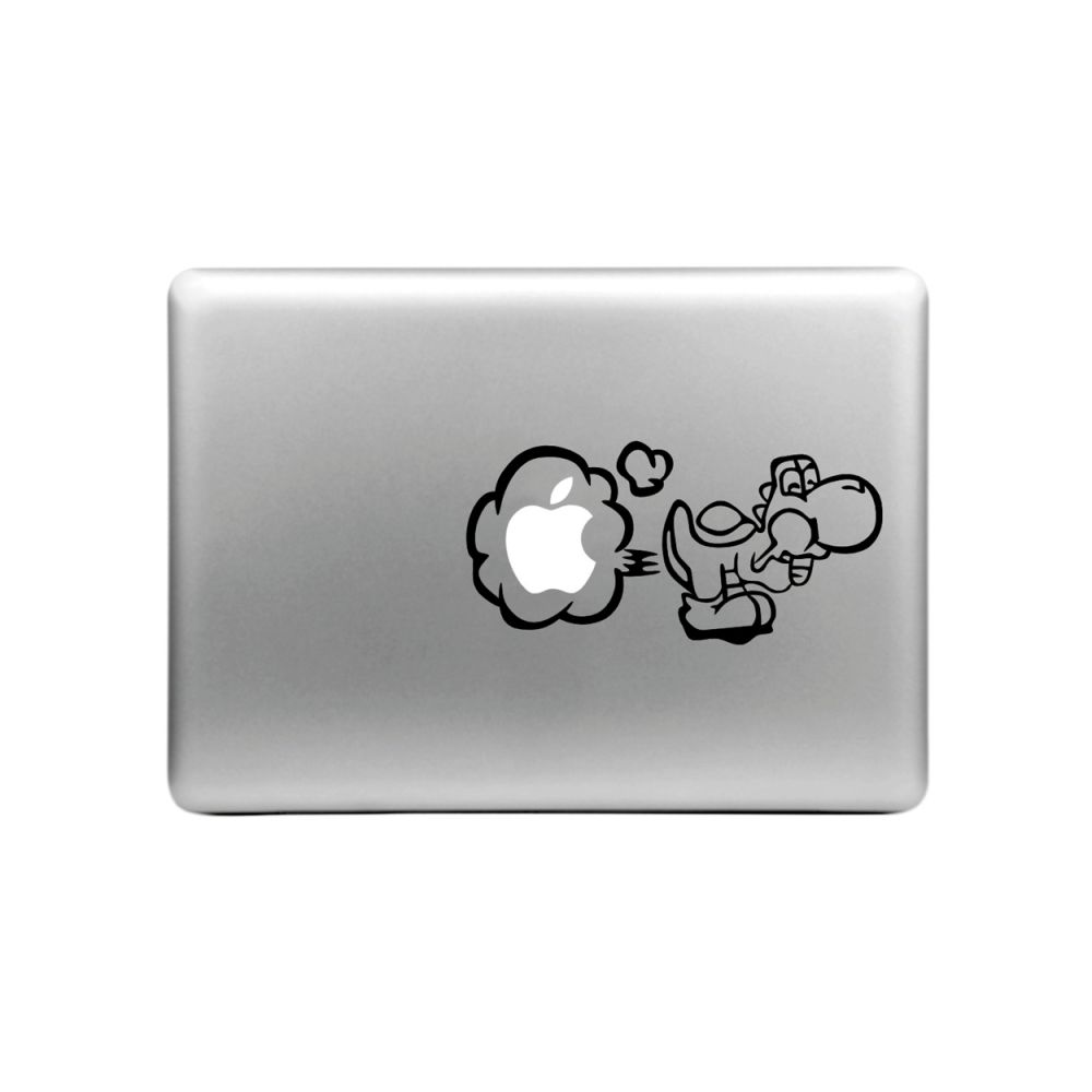 Wewoo - Sticker pour MacBook Air / Pro / Pro avec Retina Display, Taille: M Chapeau-Prince Farting Motif Amovible Peau Décorative Autocollant - Autres accessoires smartphone