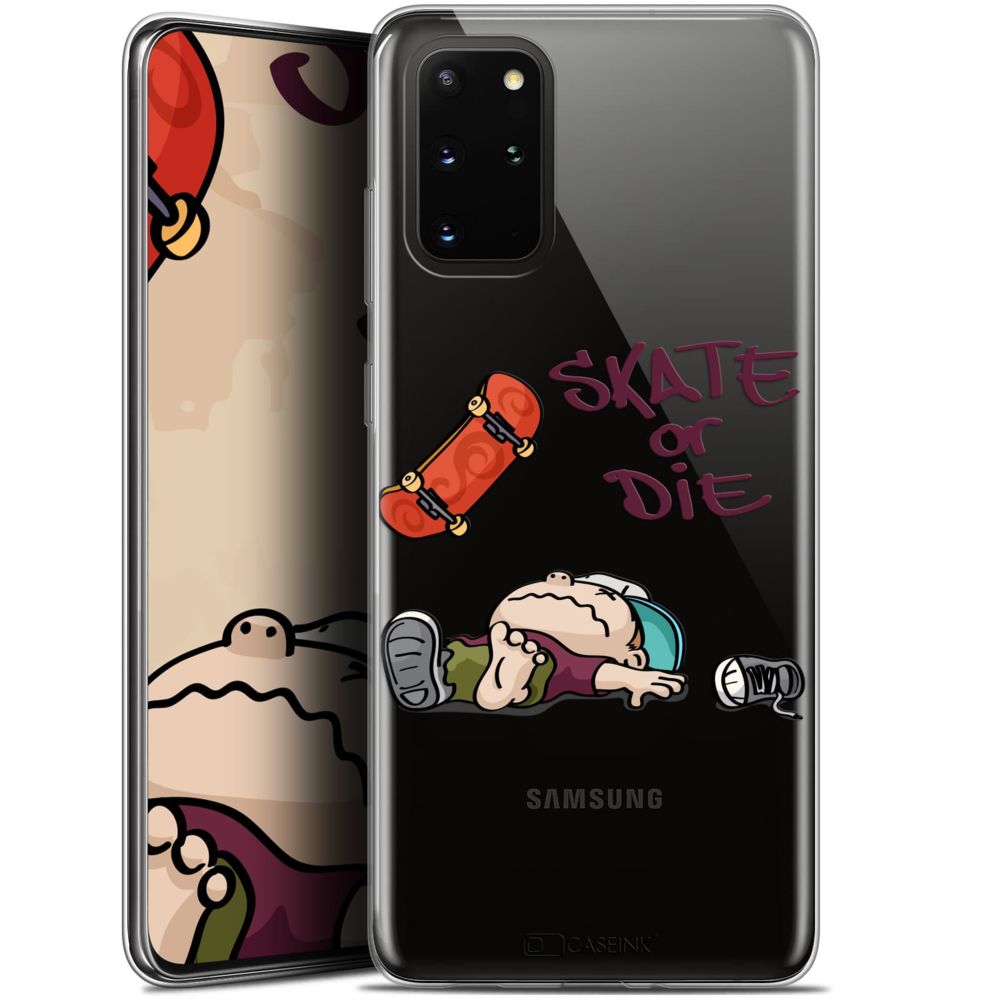 Caseink - Coque Pour Samsung S20+ (6.7 ) [Gel HD Collection BD 2K16 Design Skate Or Die - Souple - Ultra Fin - Imprimé en France] - Coque, étui smartphone