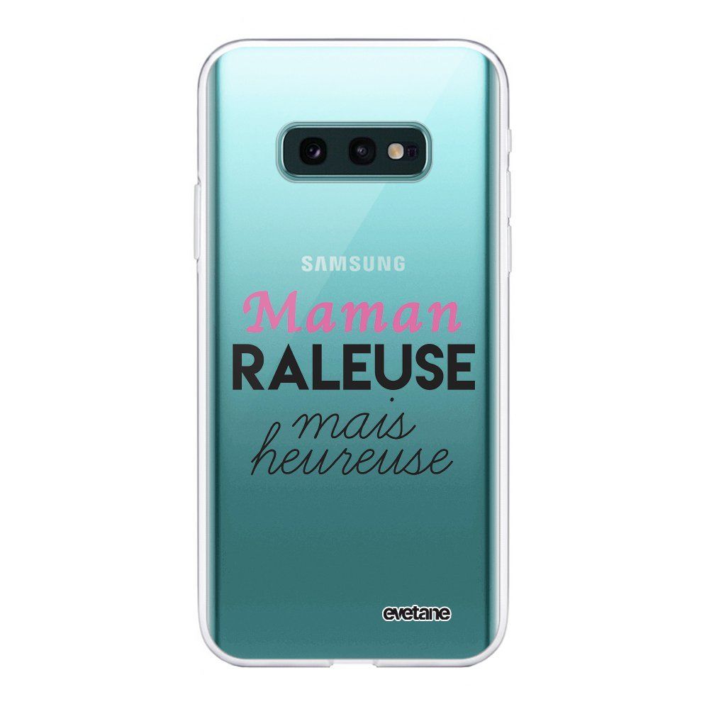 Evetane - Coque Samsung Galaxy S10e souple transparente Maman raleuse Motif Ecriture Tendance Evetane. - Coque, étui smartphone