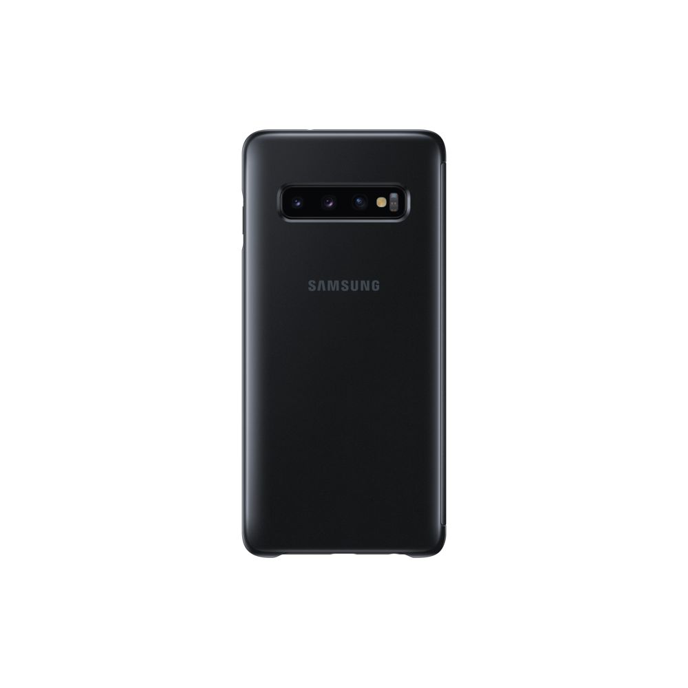Samsung - Clear View Cover Galaxy S10 - Noir - Coque, étui smartphone