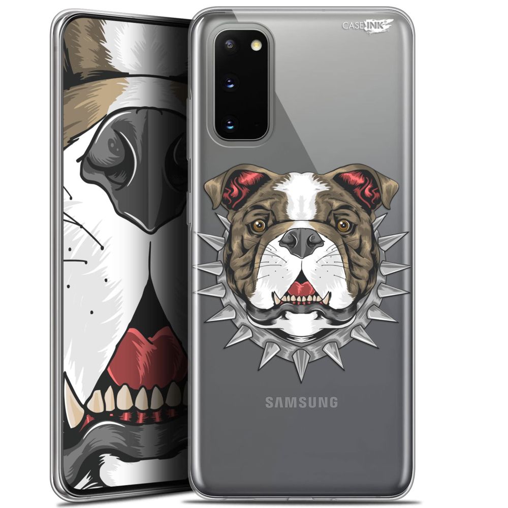 Caseink - Coque arrière Samsung Galaxy S20 (6.2 ) Gel HD [ Nouvelle Collection - Souple - Antichoc - Imprimé en France] Doggy - Coque, étui smartphone